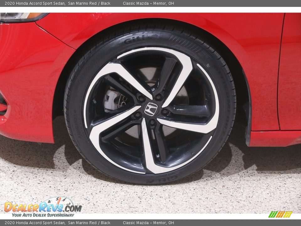 2020 Honda Accord Sport Sedan San Marino Red / Black Photo #22