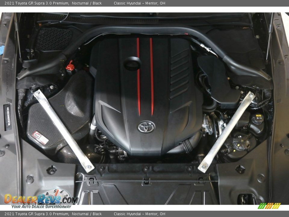 2021 Toyota GR Supra 3.0 Premium 3.0 Liter Turbocharged DOHC 24-Valve VVT Inline 6 Cylinder Engine Photo #26