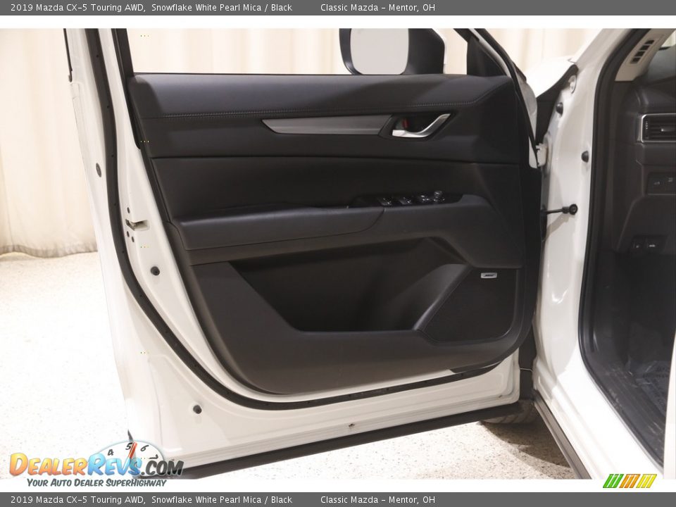 2019 Mazda CX-5 Touring AWD Snowflake White Pearl Mica / Black Photo #4