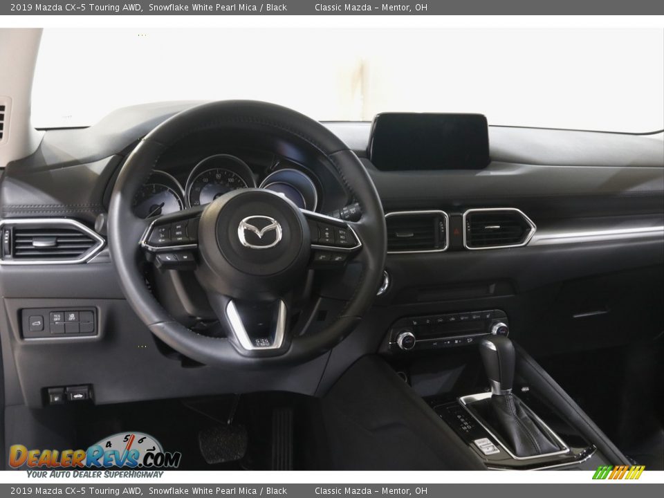 2019 Mazda CX-5 Touring AWD Snowflake White Pearl Mica / Black Photo #6