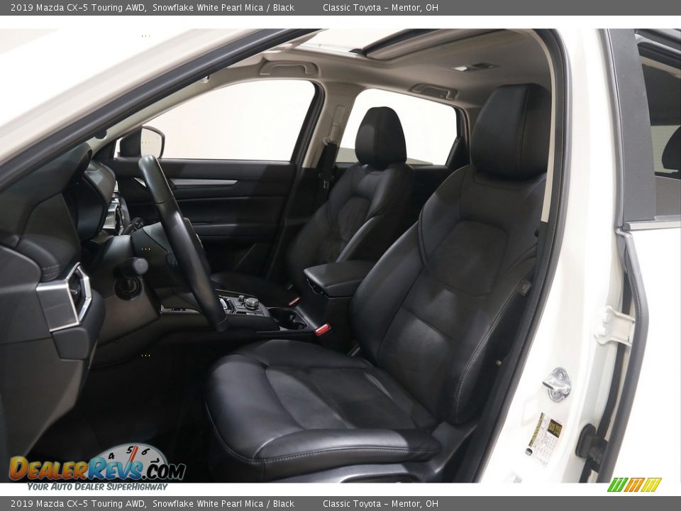 2019 Mazda CX-5 Touring AWD Snowflake White Pearl Mica / Black Photo #5
