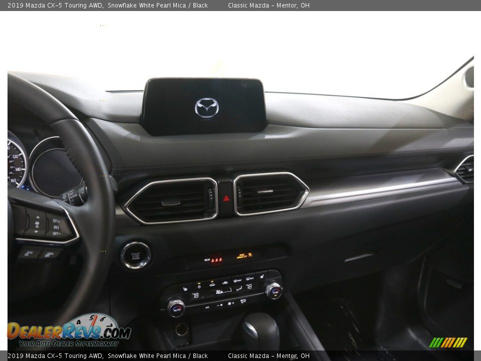 2019 Mazda CX-5 Touring AWD Snowflake White Pearl Mica / Black Photo #9