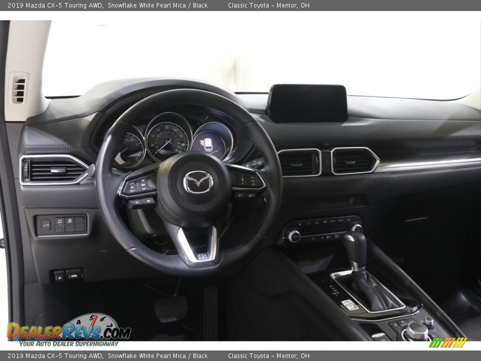 2019 Mazda CX-5 Touring AWD Snowflake White Pearl Mica / Black Photo #6