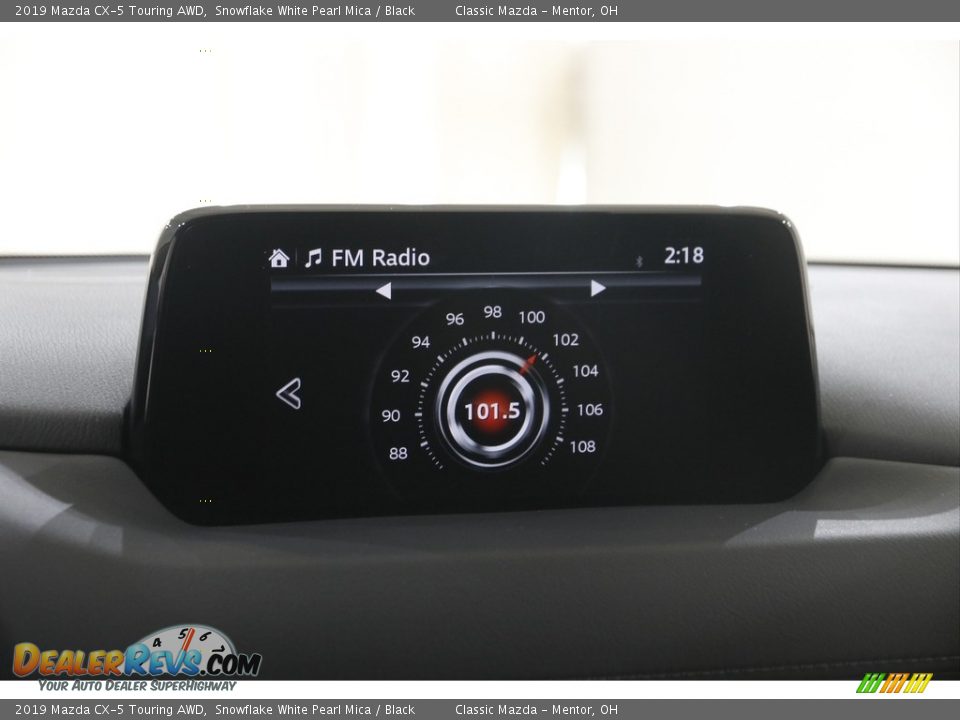 2019 Mazda CX-5 Touring AWD Snowflake White Pearl Mica / Black Photo #11