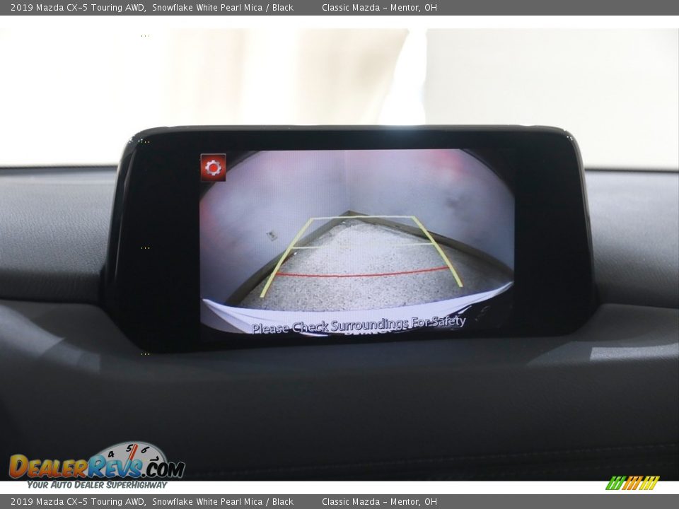 2019 Mazda CX-5 Touring AWD Snowflake White Pearl Mica / Black Photo #12
