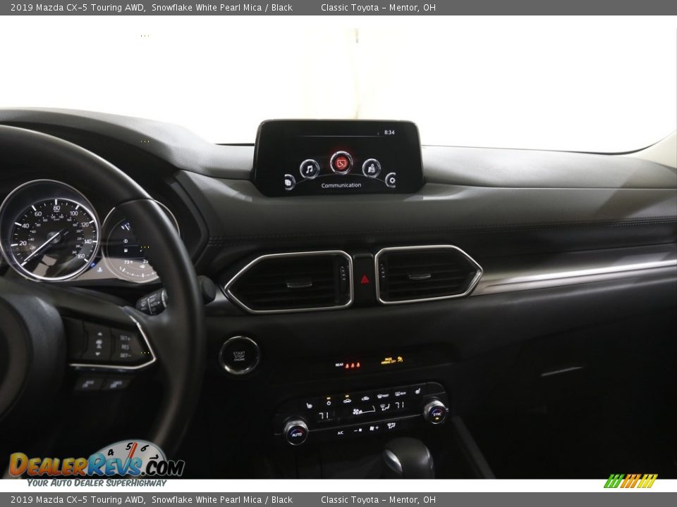 2019 Mazda CX-5 Touring AWD Snowflake White Pearl Mica / Black Photo #9