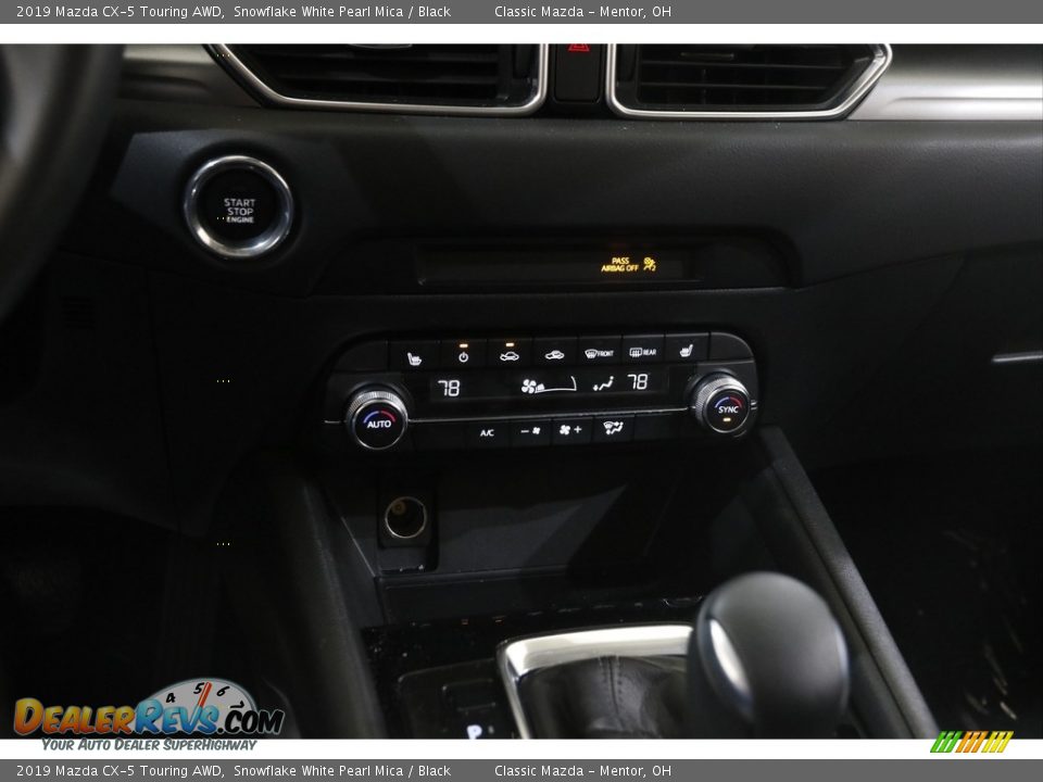 2019 Mazda CX-5 Touring AWD Snowflake White Pearl Mica / Black Photo #13