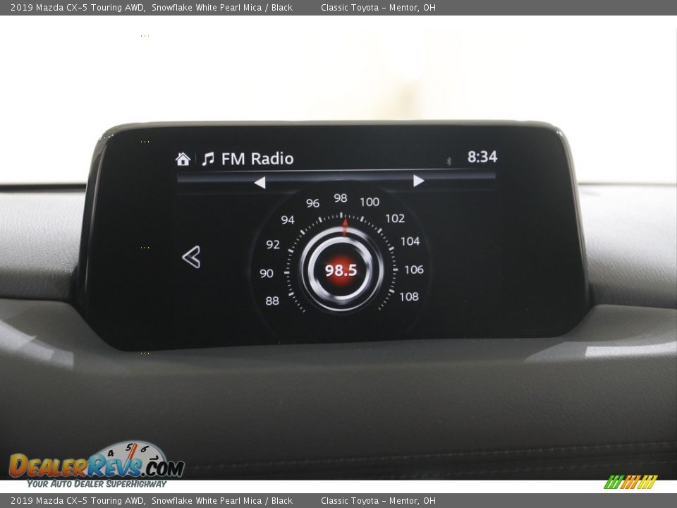 2019 Mazda CX-5 Touring AWD Snowflake White Pearl Mica / Black Photo #11