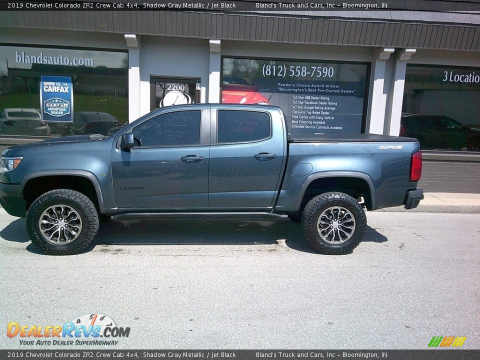 2019 Chevrolet Colorado ZR2 Crew Cab 4x4 Shadow Gray Metallic / Jet Black Photo #18