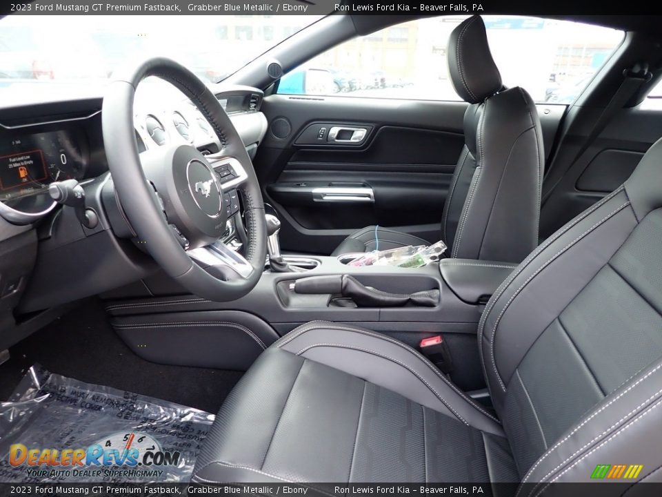 Front Seat of 2023 Ford Mustang GT Premium Fastback Photo #14