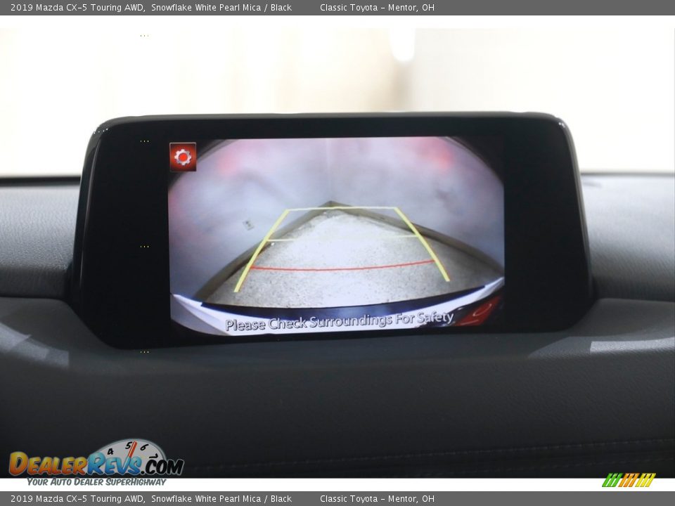 2019 Mazda CX-5 Touring AWD Snowflake White Pearl Mica / Black Photo #12