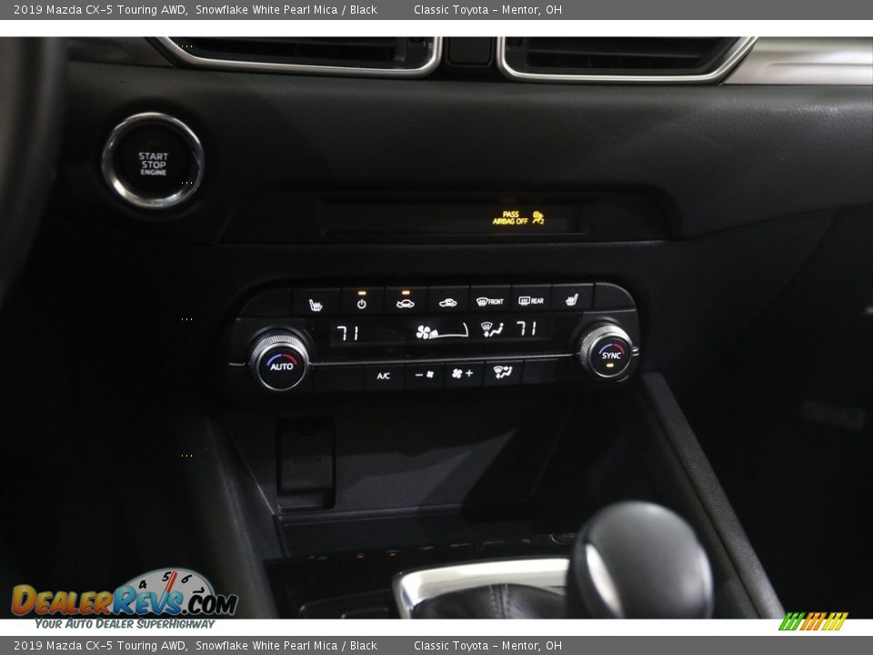 2019 Mazda CX-5 Touring AWD Snowflake White Pearl Mica / Black Photo #13