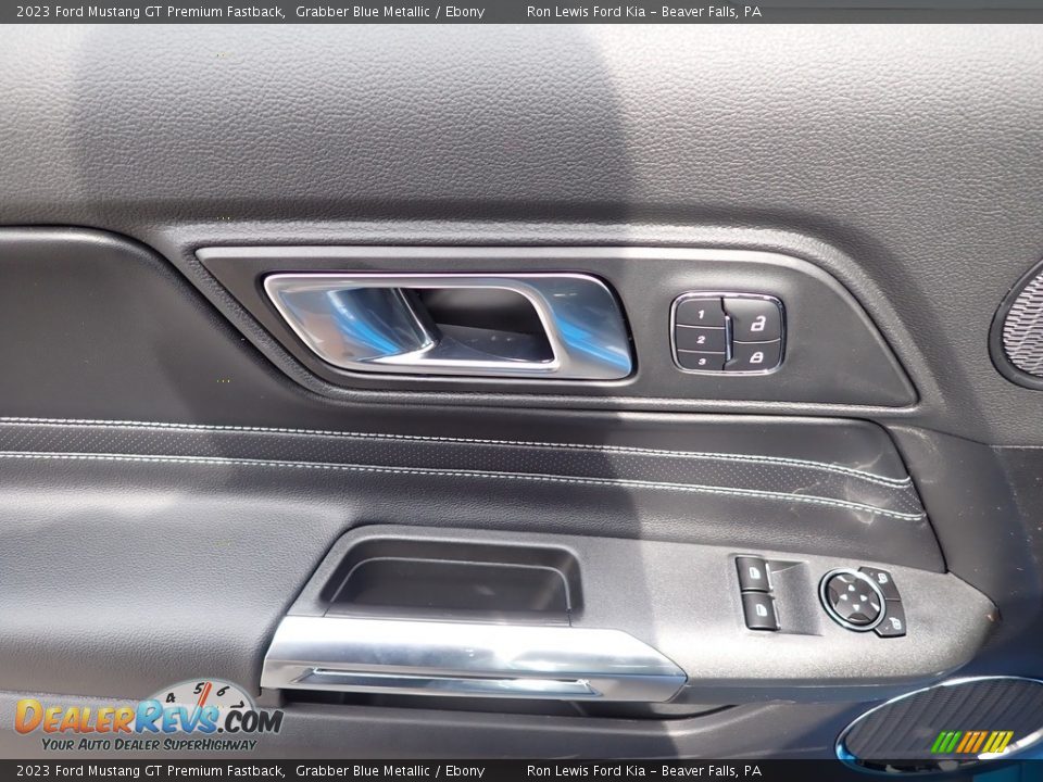 Door Panel of 2023 Ford Mustang GT Premium Fastback Photo #15