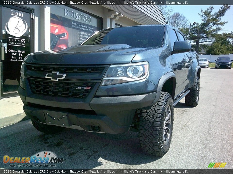 2019 Chevrolet Colorado ZR2 Crew Cab 4x4 Shadow Gray Metallic / Jet Black Photo #20