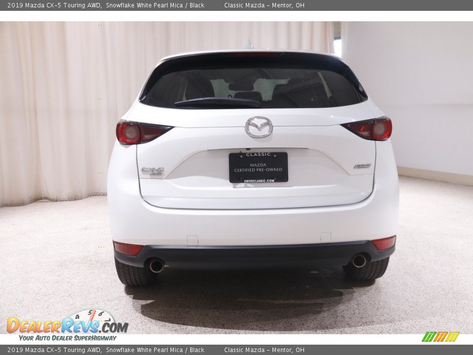 2019 Mazda CX-5 Touring AWD Snowflake White Pearl Mica / Black Photo #18