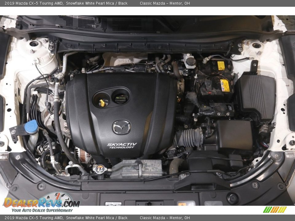 2019 Mazda CX-5 Touring AWD Snowflake White Pearl Mica / Black Photo #19