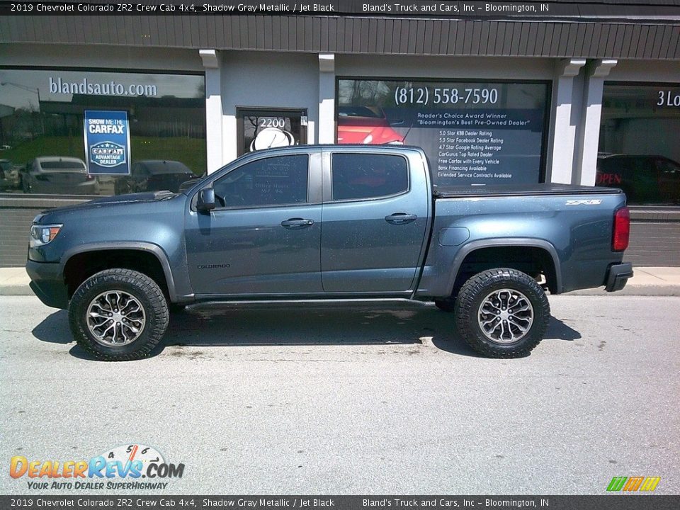 2019 Chevrolet Colorado ZR2 Crew Cab 4x4 Shadow Gray Metallic / Jet Black Photo #21