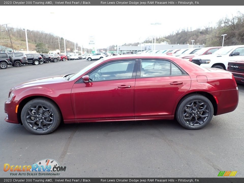 Velvet Red Pearl 2023 Chrysler 300 Touring AWD Photo #2