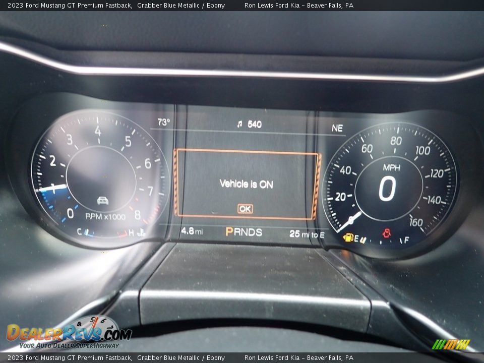 2023 Ford Mustang GT Premium Fastback Gauges Photo #18