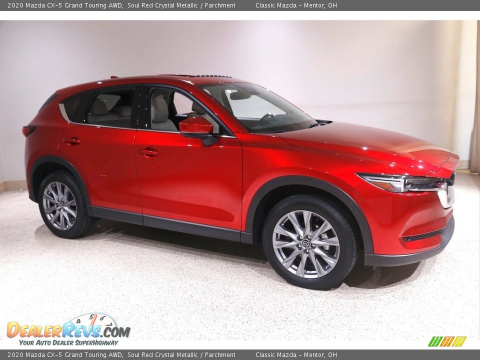 2020 Mazda CX-5 Grand Touring AWD Soul Red Crystal Metallic / Parchment Photo #1
