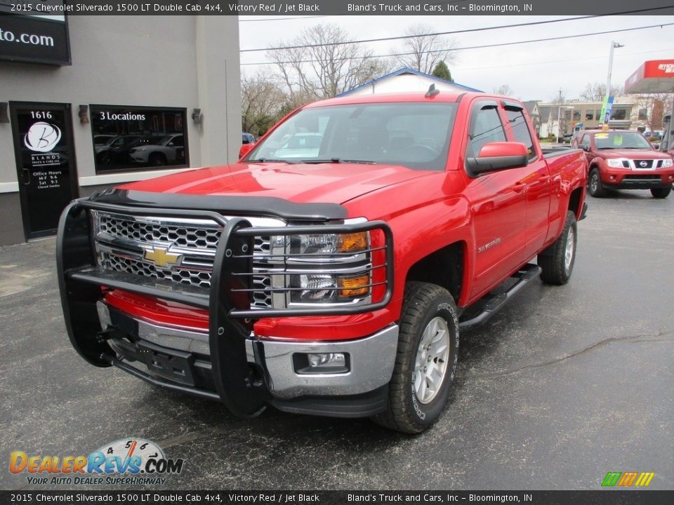 2015 Chevrolet Silverado 1500 LT Double Cab 4x4 Victory Red / Jet Black Photo #2