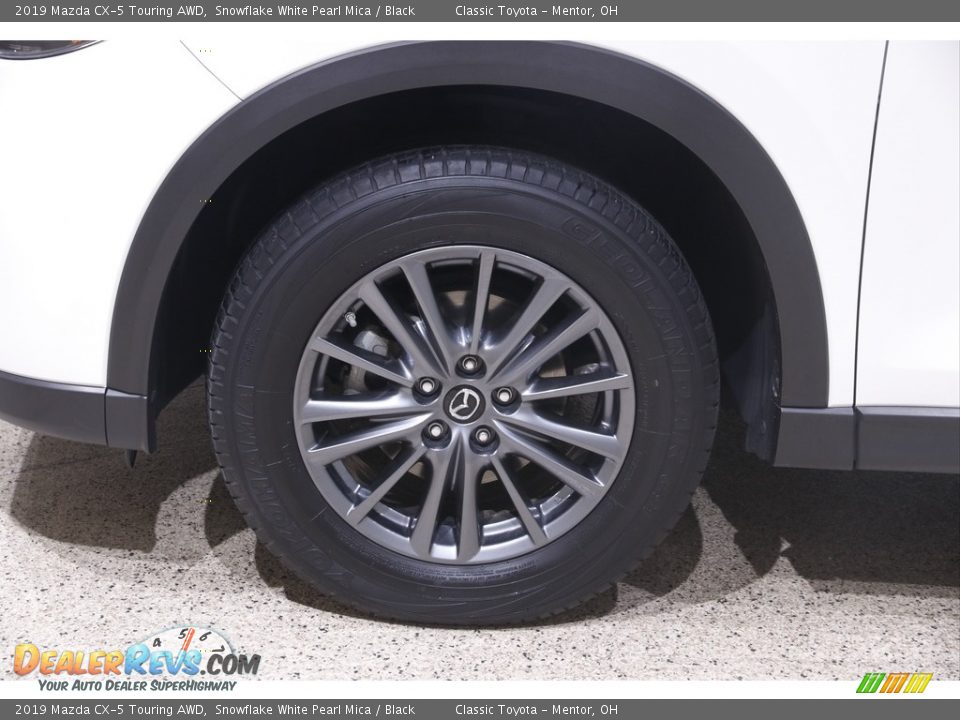 2019 Mazda CX-5 Touring AWD Snowflake White Pearl Mica / Black Photo #20