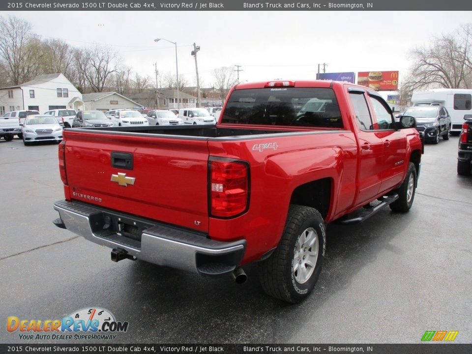 2015 Chevrolet Silverado 1500 LT Double Cab 4x4 Victory Red / Jet Black Photo #4