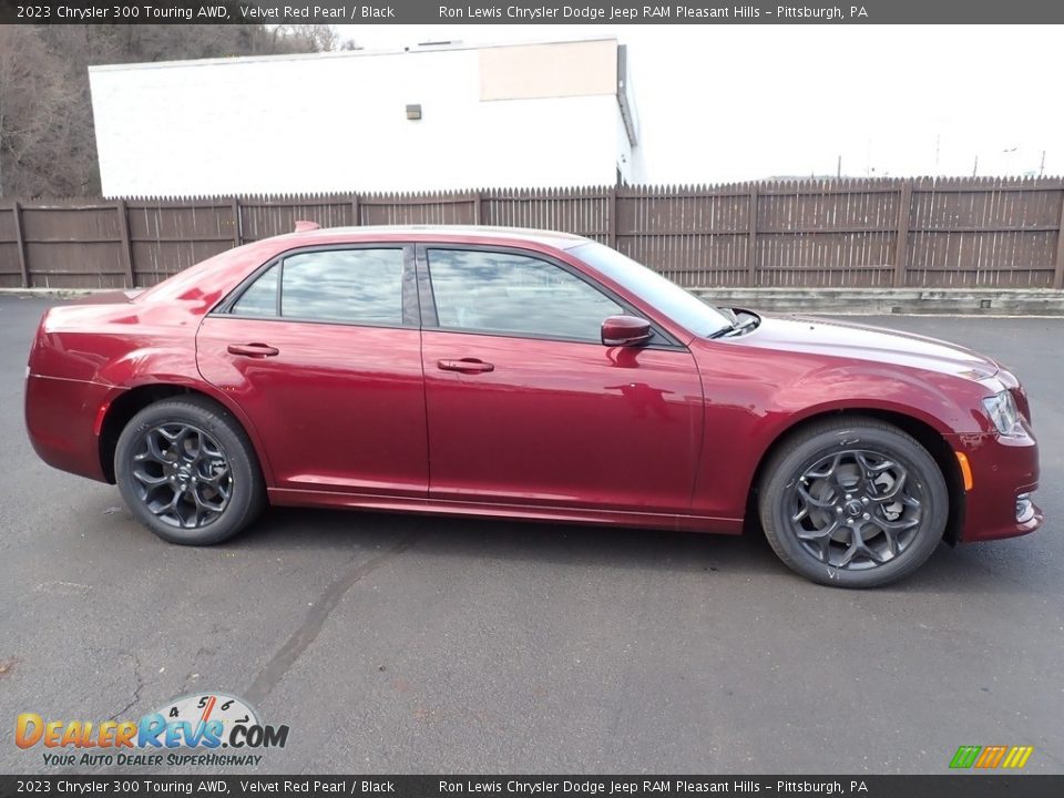 Velvet Red Pearl 2023 Chrysler 300 Touring AWD Photo #7