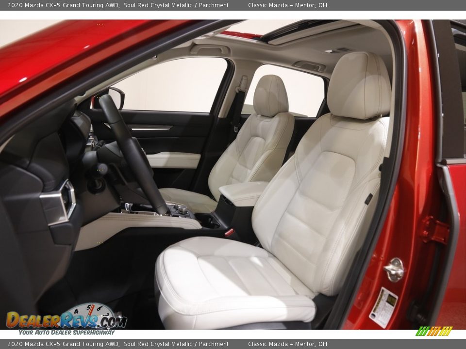 2020 Mazda CX-5 Grand Touring AWD Soul Red Crystal Metallic / Parchment Photo #5