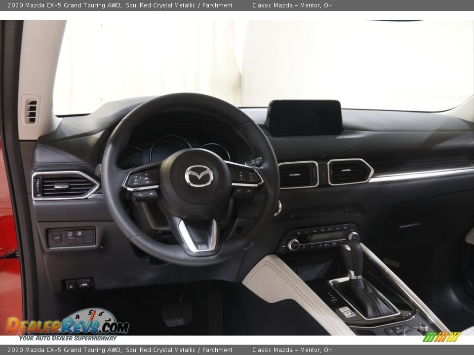 2020 Mazda CX-5 Grand Touring AWD Soul Red Crystal Metallic / Parchment Photo #6