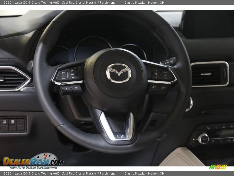 2020 Mazda CX-5 Grand Touring AWD Soul Red Crystal Metallic / Parchment Photo #7