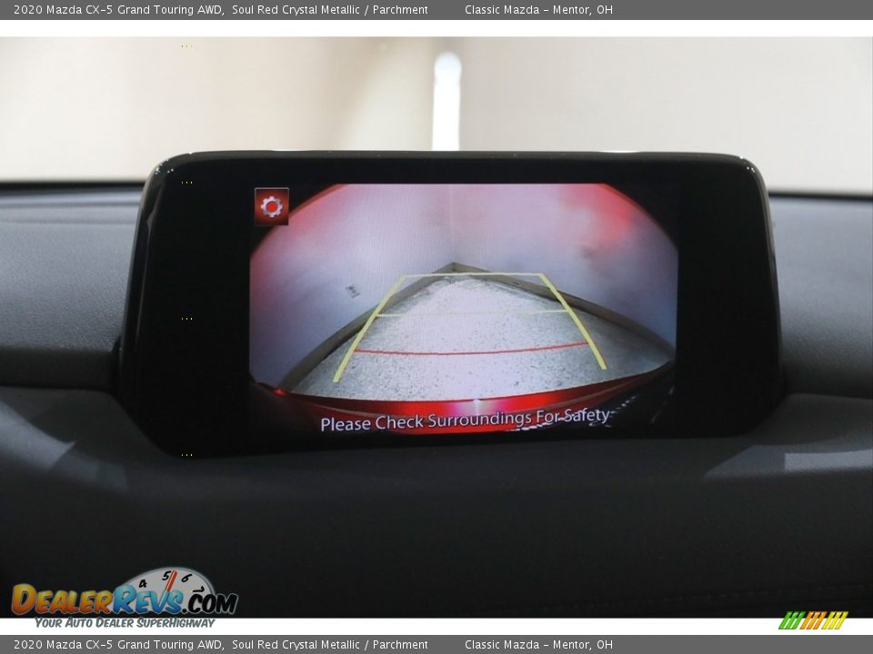 2020 Mazda CX-5 Grand Touring AWD Soul Red Crystal Metallic / Parchment Photo #13