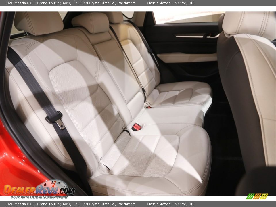 2020 Mazda CX-5 Grand Touring AWD Soul Red Crystal Metallic / Parchment Photo #17