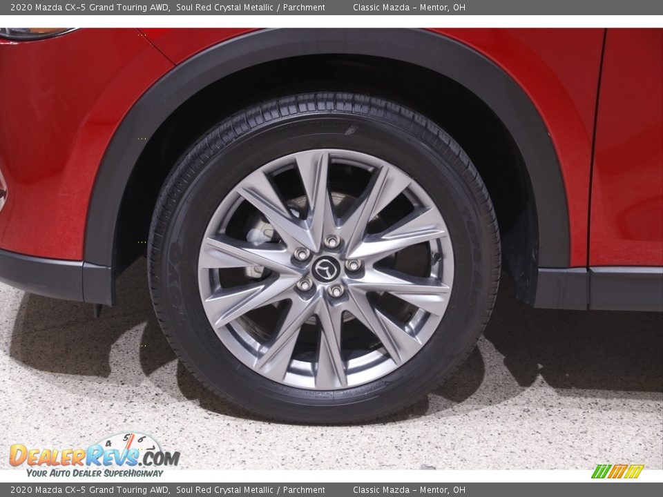 2020 Mazda CX-5 Grand Touring AWD Soul Red Crystal Metallic / Parchment Photo #21