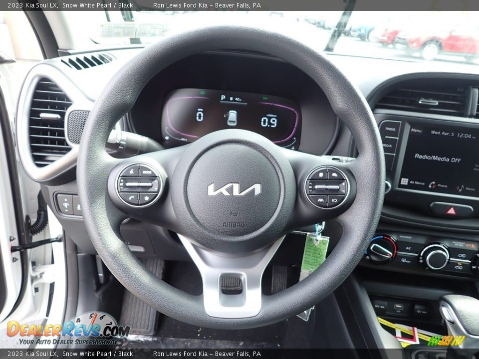2023 Kia Soul LX Snow White Pearl / Black Photo #19