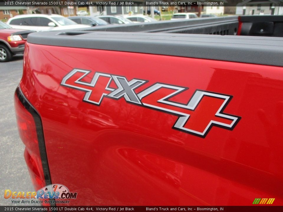 2015 Chevrolet Silverado 1500 LT Double Cab 4x4 Victory Red / Jet Black Photo #25