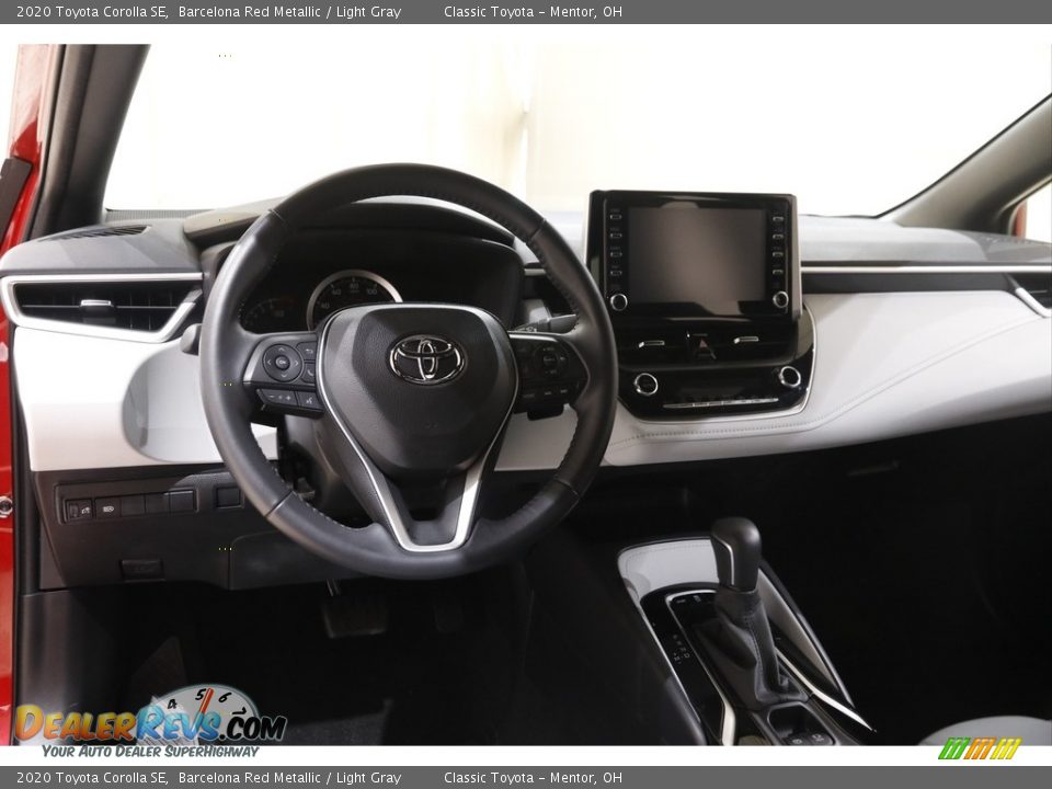 2020 Toyota Corolla SE Barcelona Red Metallic / Light Gray Photo #6
