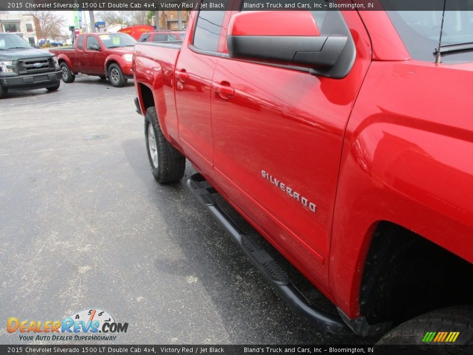 2015 Chevrolet Silverado 1500 LT Double Cab 4x4 Victory Red / Jet Black Photo #26