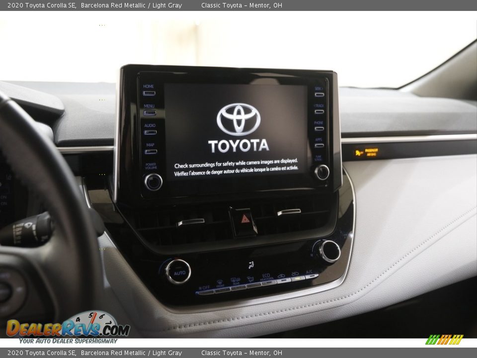 2020 Toyota Corolla SE Barcelona Red Metallic / Light Gray Photo #9