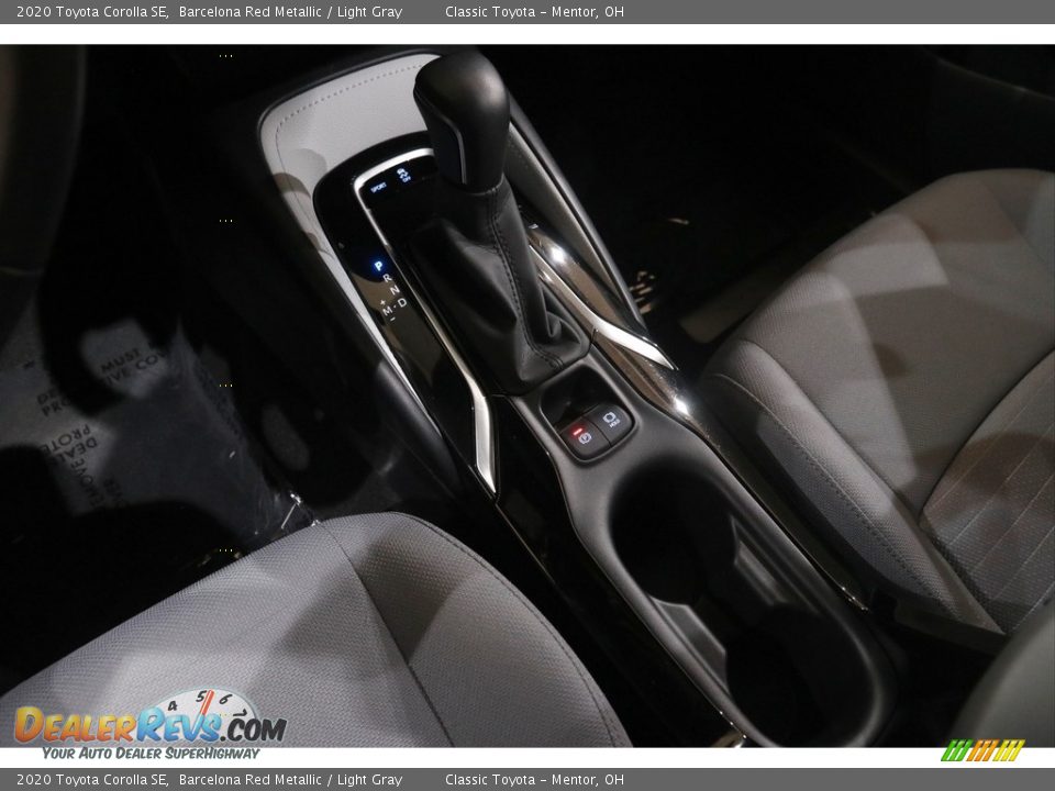 2020 Toyota Corolla SE Barcelona Red Metallic / Light Gray Photo #12