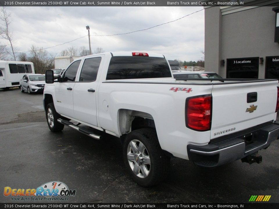 2016 Chevrolet Silverado 2500HD WT Crew Cab 4x4 Summit White / Dark Ash/Jet Black Photo #3