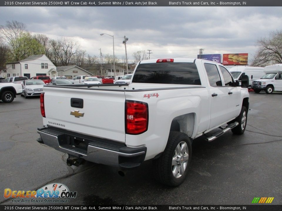 2016 Chevrolet Silverado 2500HD WT Crew Cab 4x4 Summit White / Dark Ash/Jet Black Photo #4