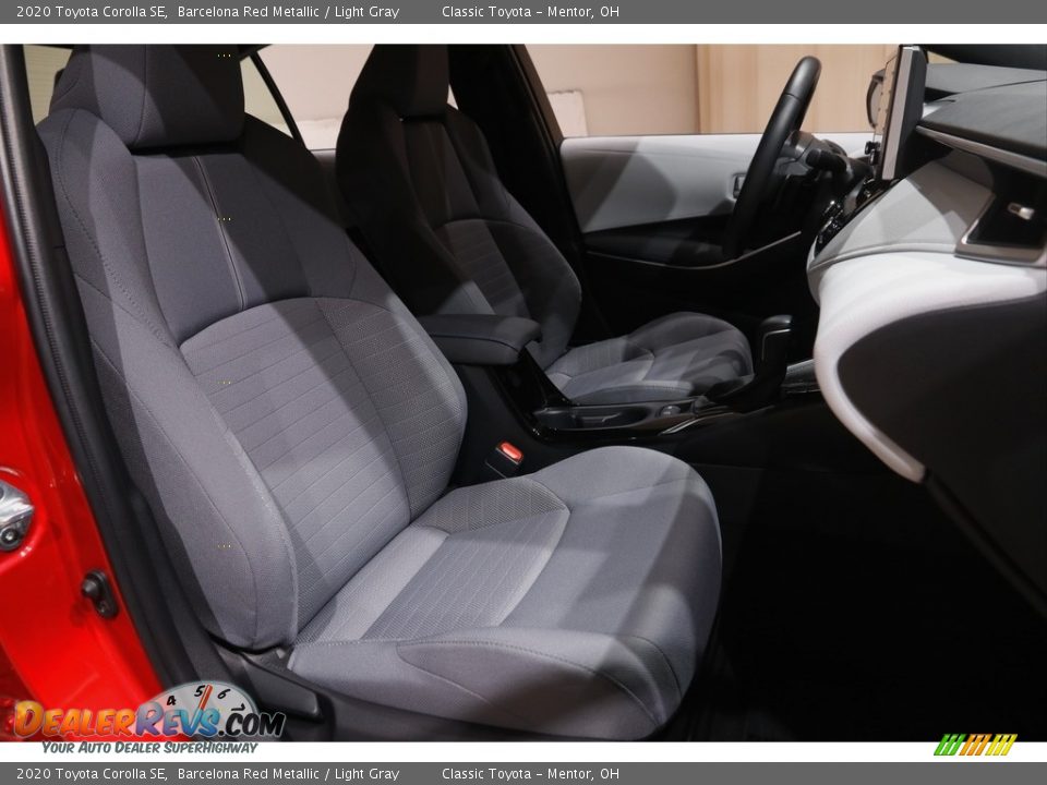 2020 Toyota Corolla SE Barcelona Red Metallic / Light Gray Photo #14