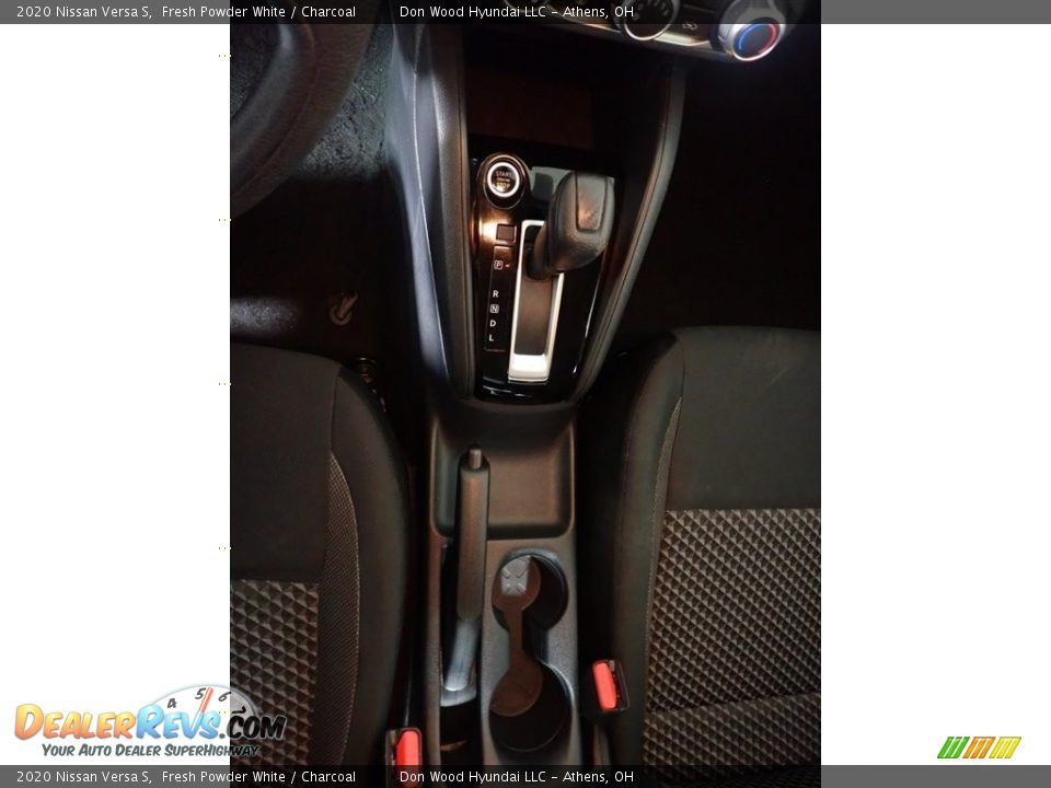 2020 Nissan Versa S Fresh Powder White / Charcoal Photo #30