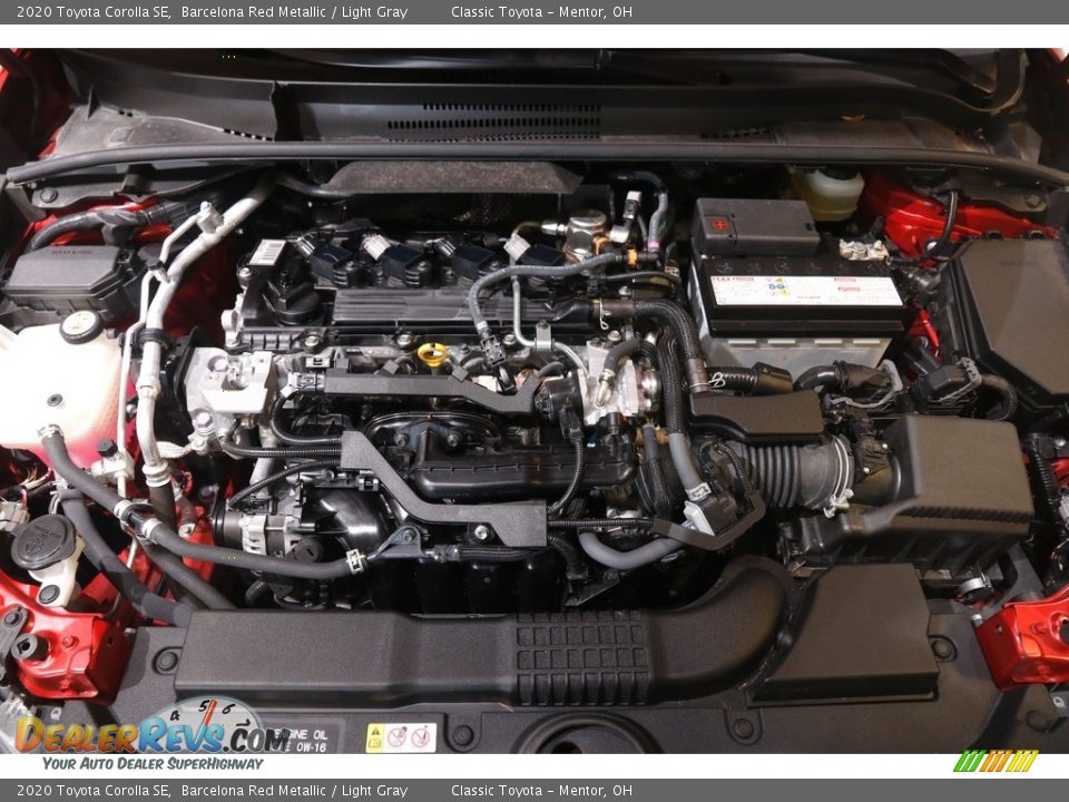2020 Toyota Corolla SE Barcelona Red Metallic / Light Gray Photo #18