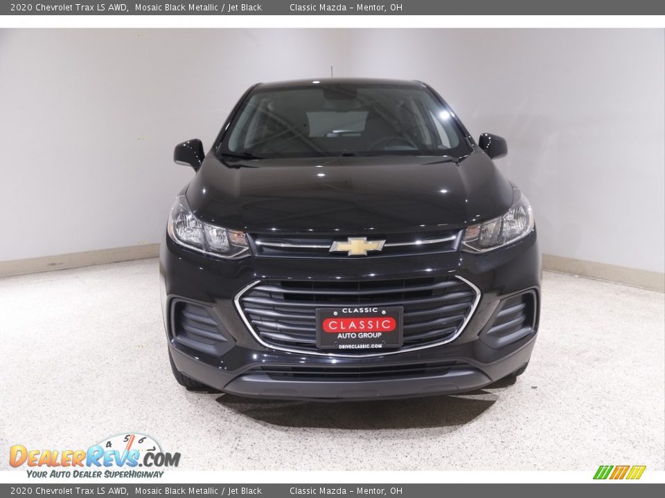 2020 Chevrolet Trax LS AWD Mosaic Black Metallic / Jet Black Photo #2