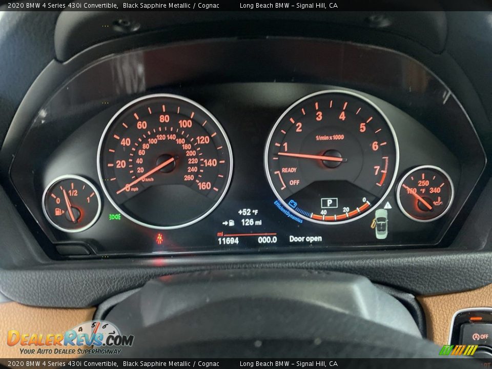 2020 BMW 4 Series 430i Convertible Gauges Photo #20