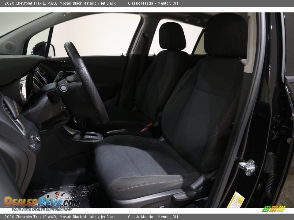 2020 Chevrolet Trax LS AWD Mosaic Black Metallic / Jet Black Photo #5