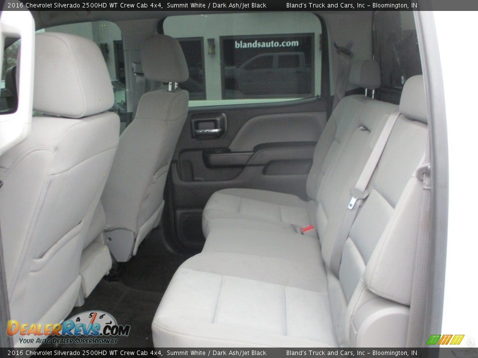 2016 Chevrolet Silverado 2500HD WT Crew Cab 4x4 Summit White / Dark Ash/Jet Black Photo #18