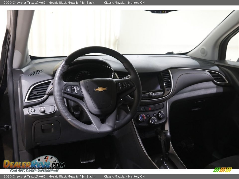 2020 Chevrolet Trax LS AWD Mosaic Black Metallic / Jet Black Photo #6